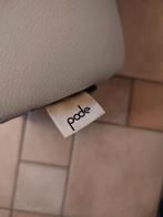 Pode Sparkle poef hocker lichtgrijs leer (Leolux), Leolux, Nvt, tweedehands artikel, Ophalen of Verzenden, Zo goed als nieuw