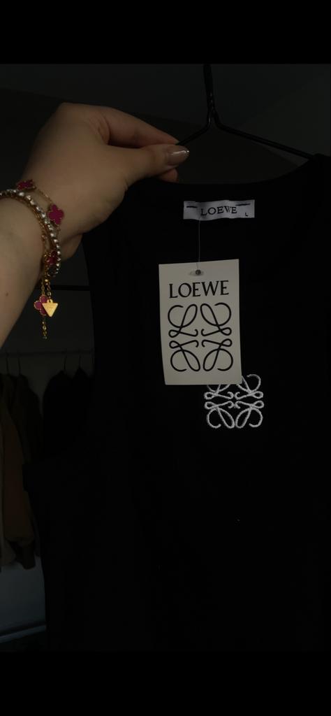 LOEWE TOP - Zomer top, Zwart, Maat 42/44 (L), Nieuw, Ophalen of Verzenden