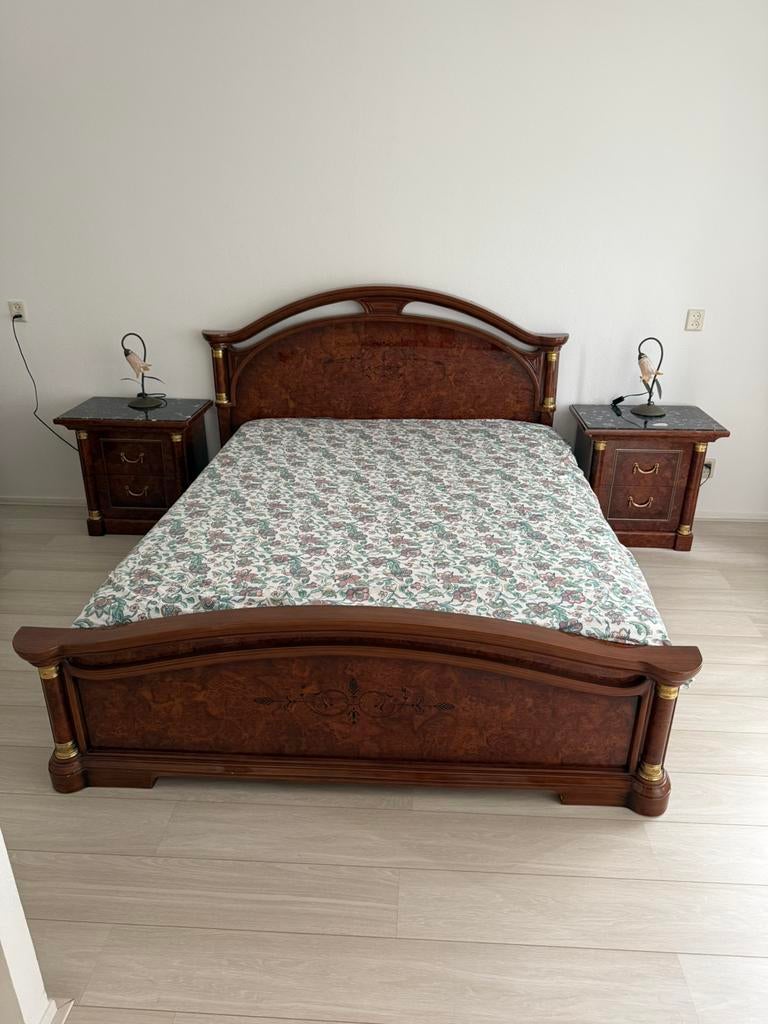 Complete slaapkamer zie omschrijving, Ophalen, Gebruikt, Tweepersoons