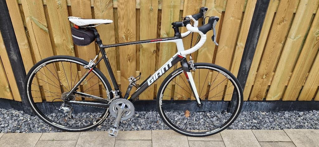 Giant Racefiets, Fietsen en Brommers, 28 inch, Gebruikt, 10 tot 15 versnellingen, Aluminium