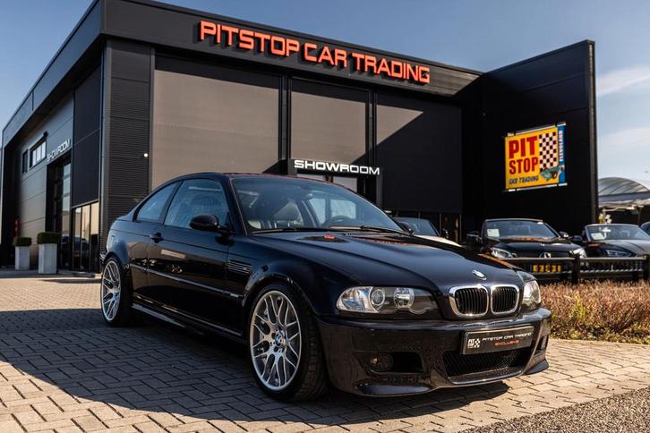 BMW E46 M3, Schuifdak, H&K Audio, Carbonschwarz, Full Option, Auto's, BMW, Particulier, Te koop, 3-Serie, ABS, Airbags, Airconditioning