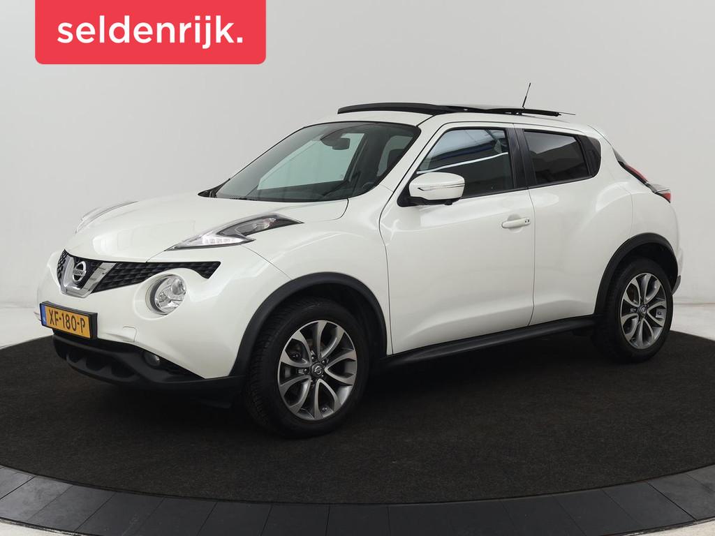 Nissan Juke 1.2 DIG-T Tekna | Panoramadak | Stoelverwarming, Voorwielaandrijving, 639 kg, Stof, Euro 6