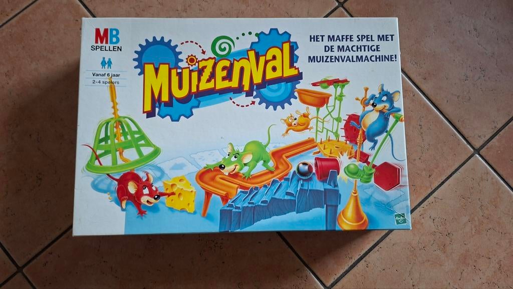 Muizenval Bordspel, Hobby en Vrije tijd, Gezelschapsspellen | Bordspellen, Drie of vier spelers, Ophalen of Verzenden, Gebruikt