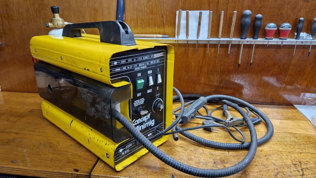 MIG mag lasapparaat - Compact, Ophalen, Gebruikt, Minder dan 150 ampère, Co2