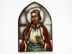 Opaline Icoon Jezus Heilig Hart Gebr. Paridon, Antiek en Kunst, Ophalen of Verzenden