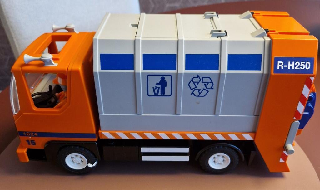 Playmobil 4418 vuilniswagen, Kinderen en Baby's, Speelgoed | Playmobil, Ophalen of Verzenden, Zo goed als nieuw