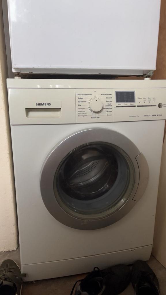 Siemens wasmachine 7kg 1400 toeren, Witgoed en Apparatuur, Wasmachines, Zo goed als nieuw, Voorlader, 6 tot 8 kg, 85 tot 90 cm