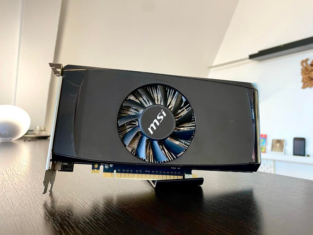 MSI NVIDIA GeForce GT 710 2GB GDDR3 Grafische Kaart, Computers en Software, Videokaarten, Gebruikt, GDDR3, Ophalen of Verzenden