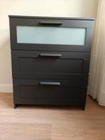 Ikea Brimnes ladekast 3 lades, Ophalen, 50 tot 100 cm, Zo goed als nieuw, 3 of 4 laden