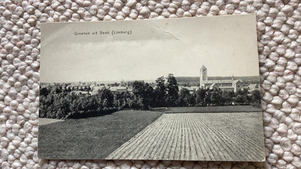 Ansichtkaart Groeten uit Beek Limburg 914, Ophalen of Verzenden, 1940 tot 1960, Ongelopen, Limburg