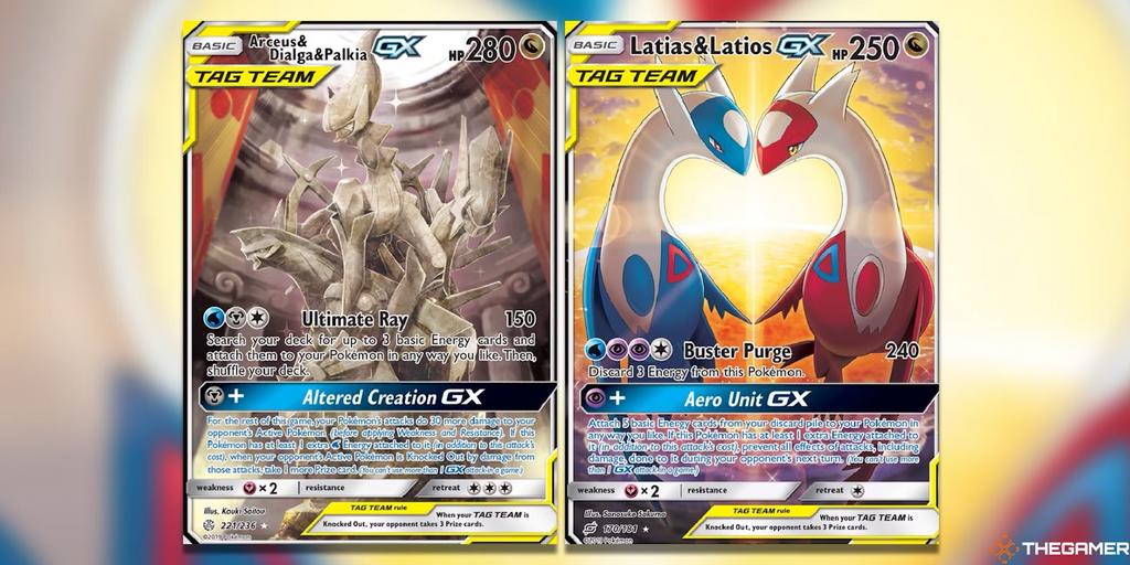 Gezocht! Pokemon Tag Team Kaarten, Ophalen of Verzenden, Zo goed als nieuw, Meerdere kaarten
