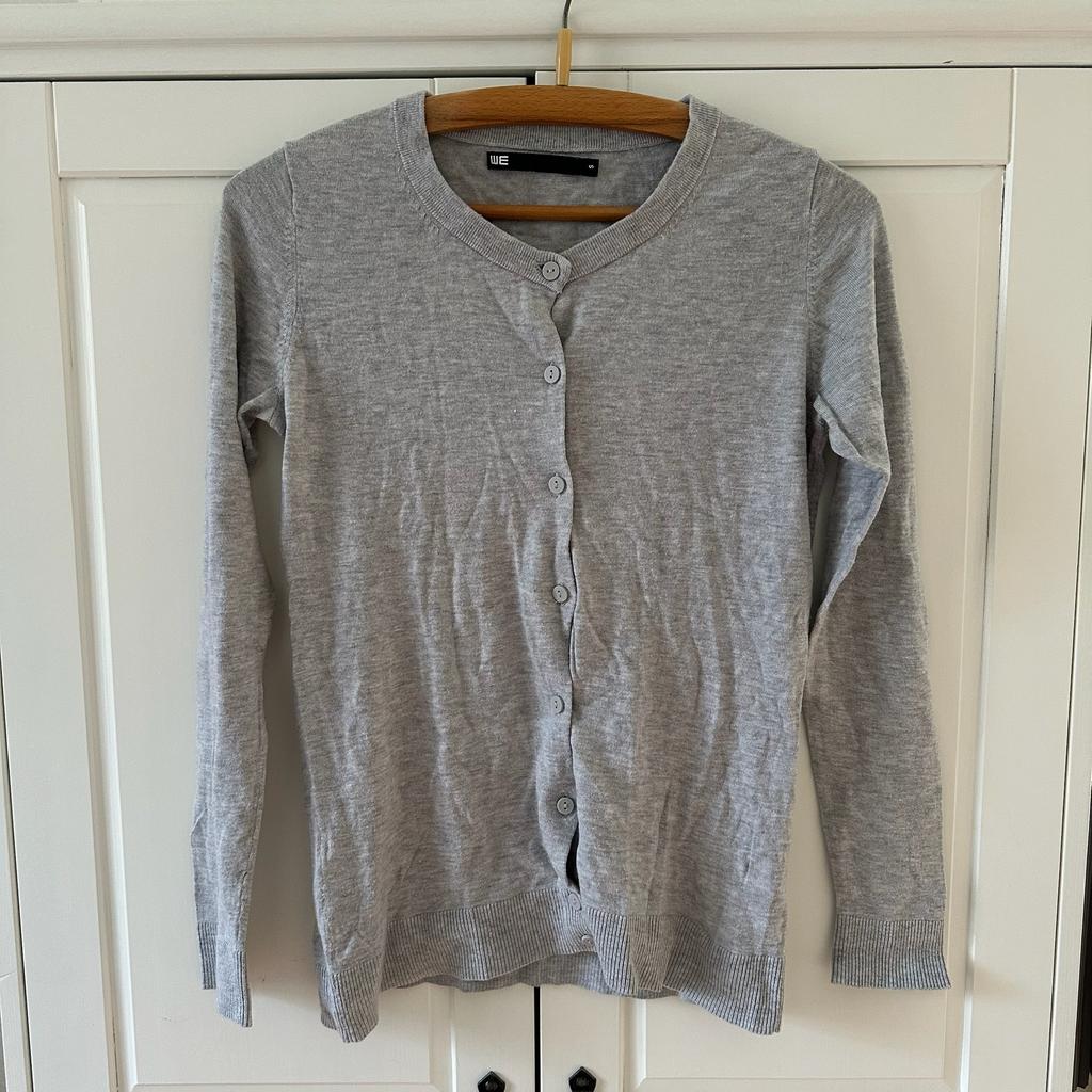 Grijs vest, WE, S, Kleding | Dames, Truien en Vesten, Ophalen of Verzenden, Zo goed als nieuw, Maat 38/40 (M), Grijs