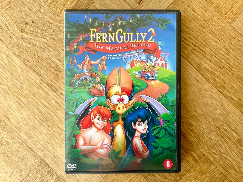 Fern Gully 2 - The Magical Rescue DVD (nette staat, met NL), Cd's en Dvd's, Tekenfilm, Amerikaans, Ophalen of Verzenden, Zo goed als nieuw