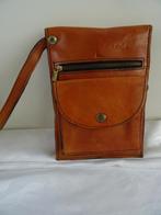 Leren tasje heren polstas lederen riem tas festival vakantie, Ophalen of Verzenden