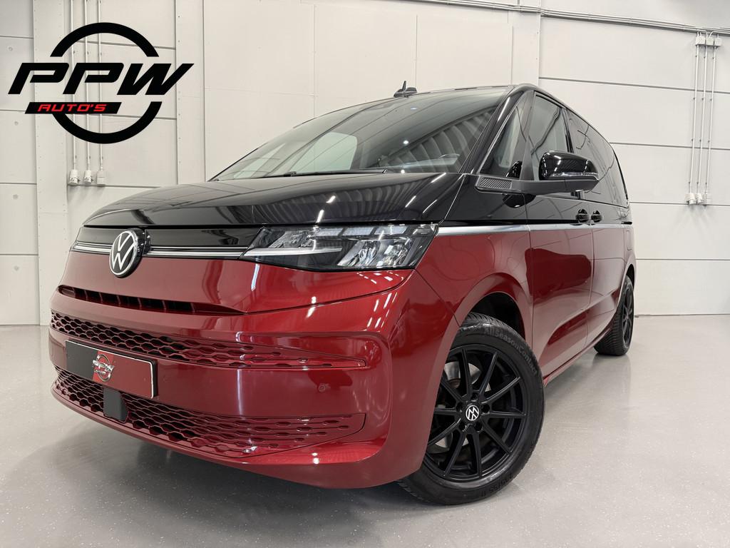 Volkswagen Multivan 1.4 eHybrid Life 7p. CAMERA/ACC/18"BLACK, Stof, Gebruikt, Zwart, Met garantie (alle)