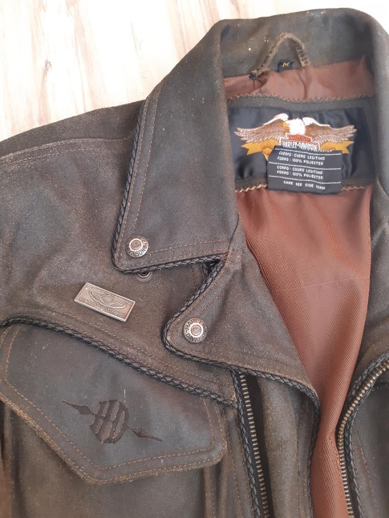 Harley Davidson motorjas, Motoren, Kleding | Motorkleding, Ophalen, Jas | textiel, Heren, Harley Davidson