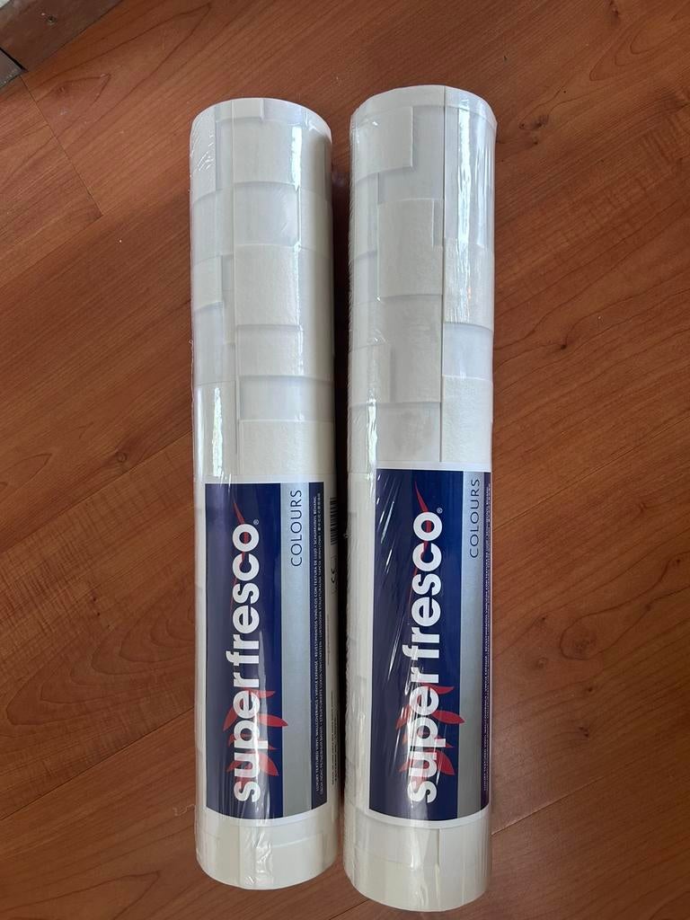 Graham Brown 3D schuimvinyl behang twee rollen, Huis en Inrichting, Stoffering | Behang, Ophalen of Verzenden, 10 tot 25 m², Grijs