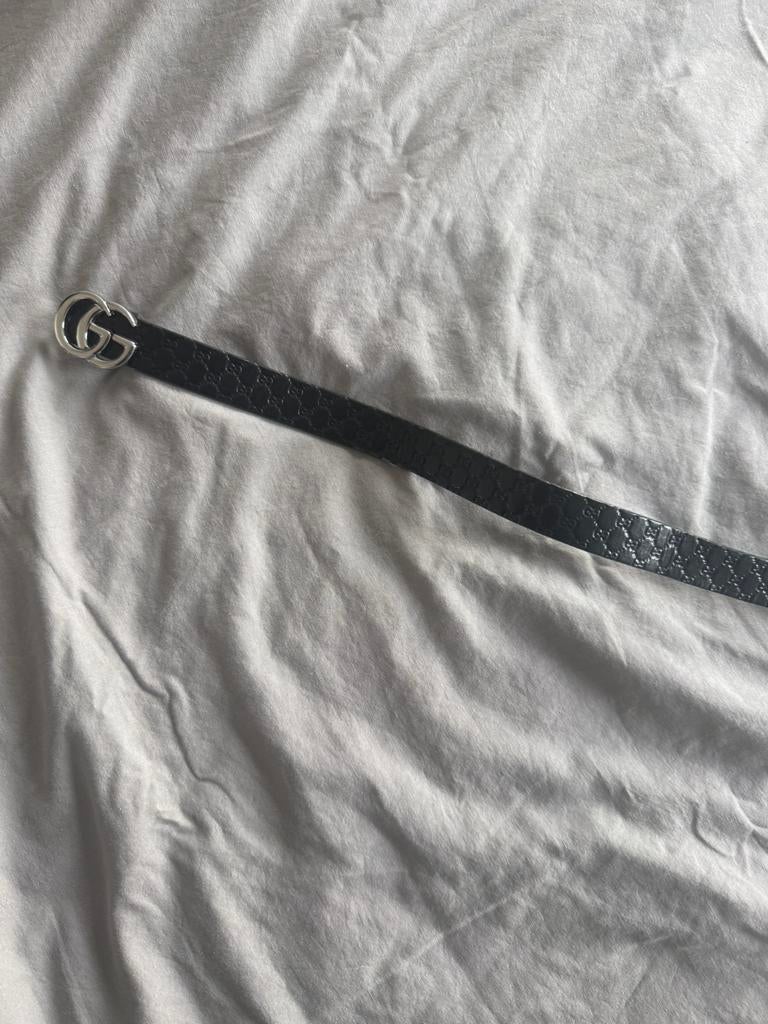 “ Gucci” riem, Kleding | Dames, Riemen en Ceinturen, Zwart, Heupriem, Ophalen of Verzenden, Gedragen