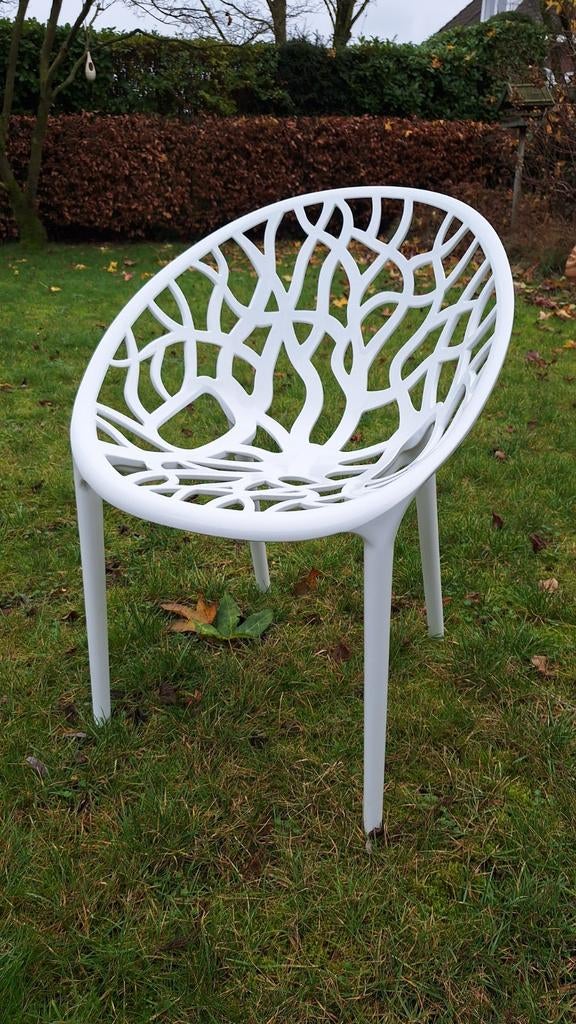 Design stoel (Siesta Crystal), Tuin en Terras, Tuinstoelen, Ophalen, Zo goed als nieuw, Kunststof