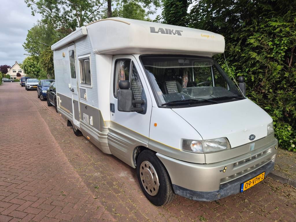 Ducato camper Laika 2.5tdi, Chemisch toilet, Standaard zit, Ringverwarming, Fiat