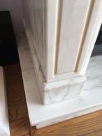 Natuursteen schouw wit marmer., Gebruikt, Overige soorten, Info@walstra.nl, Ophalen of Verzenden