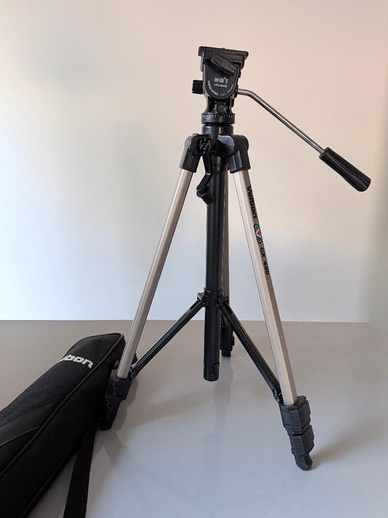 Velbon statief, Ophalen, Zo goed als nieuw, Minder dan 150 cm, Driepoot