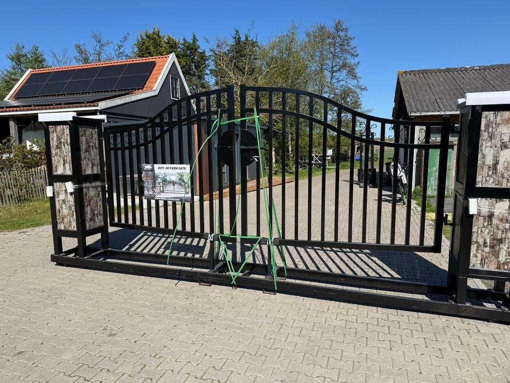 Robuust Zwart Sierhekwerk met Poort - Nieuwstaat, Ophalen, Met poort, Zo goed als nieuw, Sierhekwerk