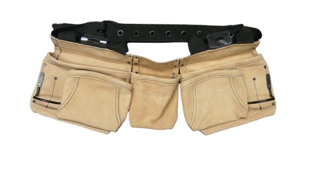 Gereedschapsgordel van Leer, Tuin en Terras, Werkkleding, Nieuw, Overall, Ophalen