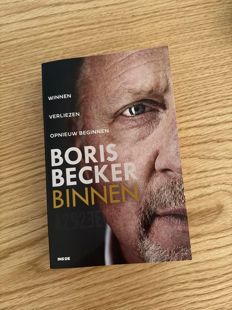 Boris Becker Binnen: Winnen, Verliezen, Opnieuw Beginnen, Boeken, Ophalen of Verzenden, Zo goed als nieuw, Sport