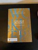 Collegebundel Privaatrecht Wolters Kluwer, Boeken, Studieboeken en Cursussen, Ophalen of Verzenden, Beta, Nieuw, WO