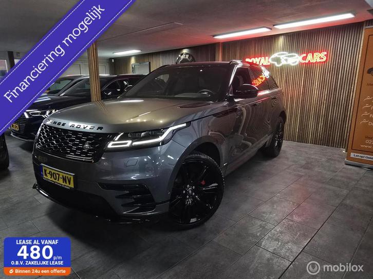 Land Rover Range Rover Velar 2.0 I4 AWD R Dynamic/ VOL OPTIE, Auto's, Land Rover, Bedrijf, Te koop, 4x4, ABS, Achteruitrijcamera
