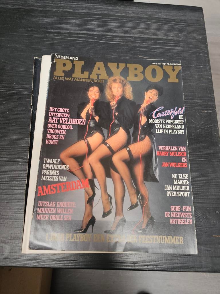 Playboy Mei 1984 - Let op: kaft is los!, Ophalen of Verzenden