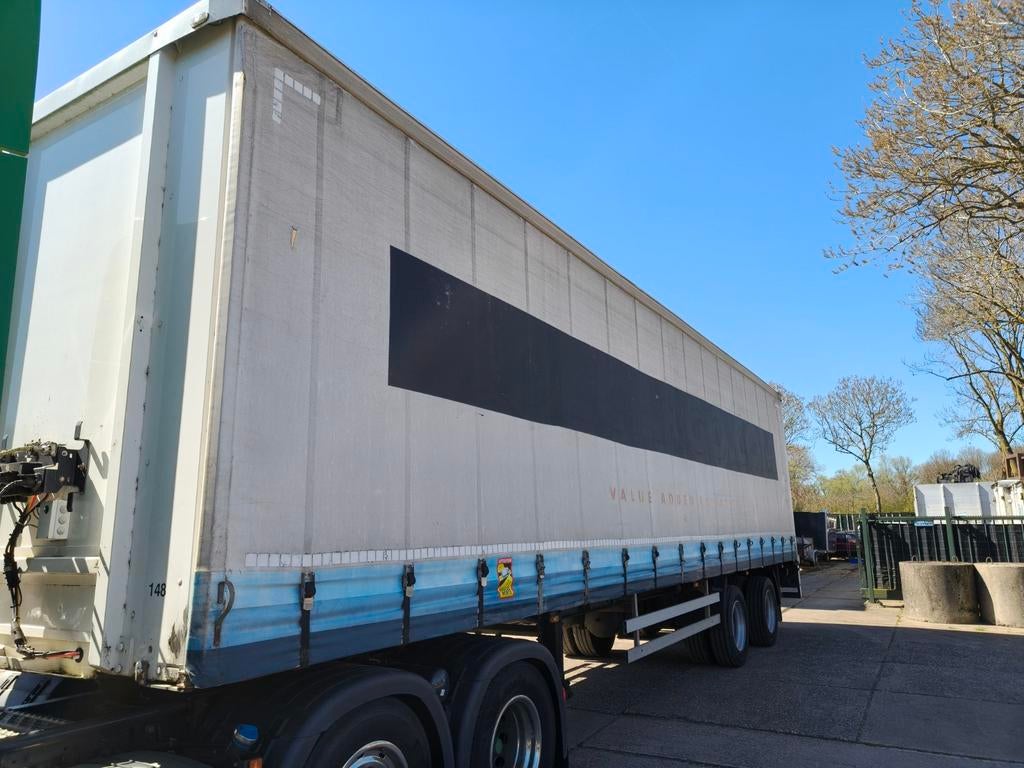 Nette Pacton TBD232 Schuifzeiloplegger - APK 2027, Auto's, Vrachtwagens, Bedrijf, Ophalen