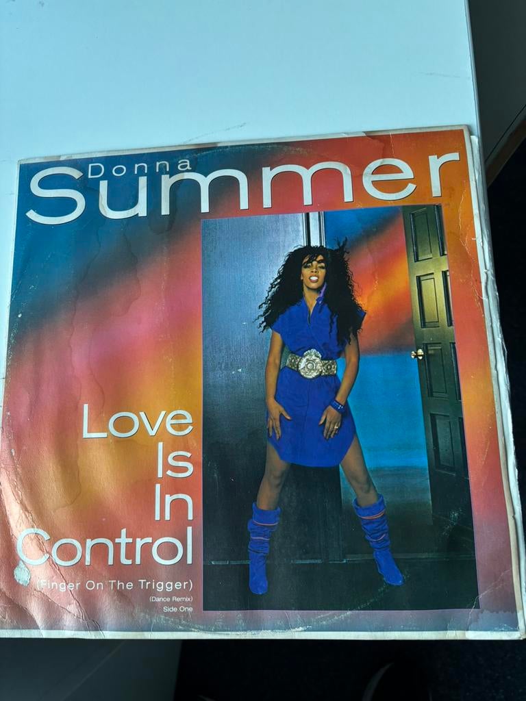 Maxi single Donna Summer, Cd's en Dvd's, Ophalen of Verzenden, 1980 tot 2000, Zo goed als nieuw, 12 inch