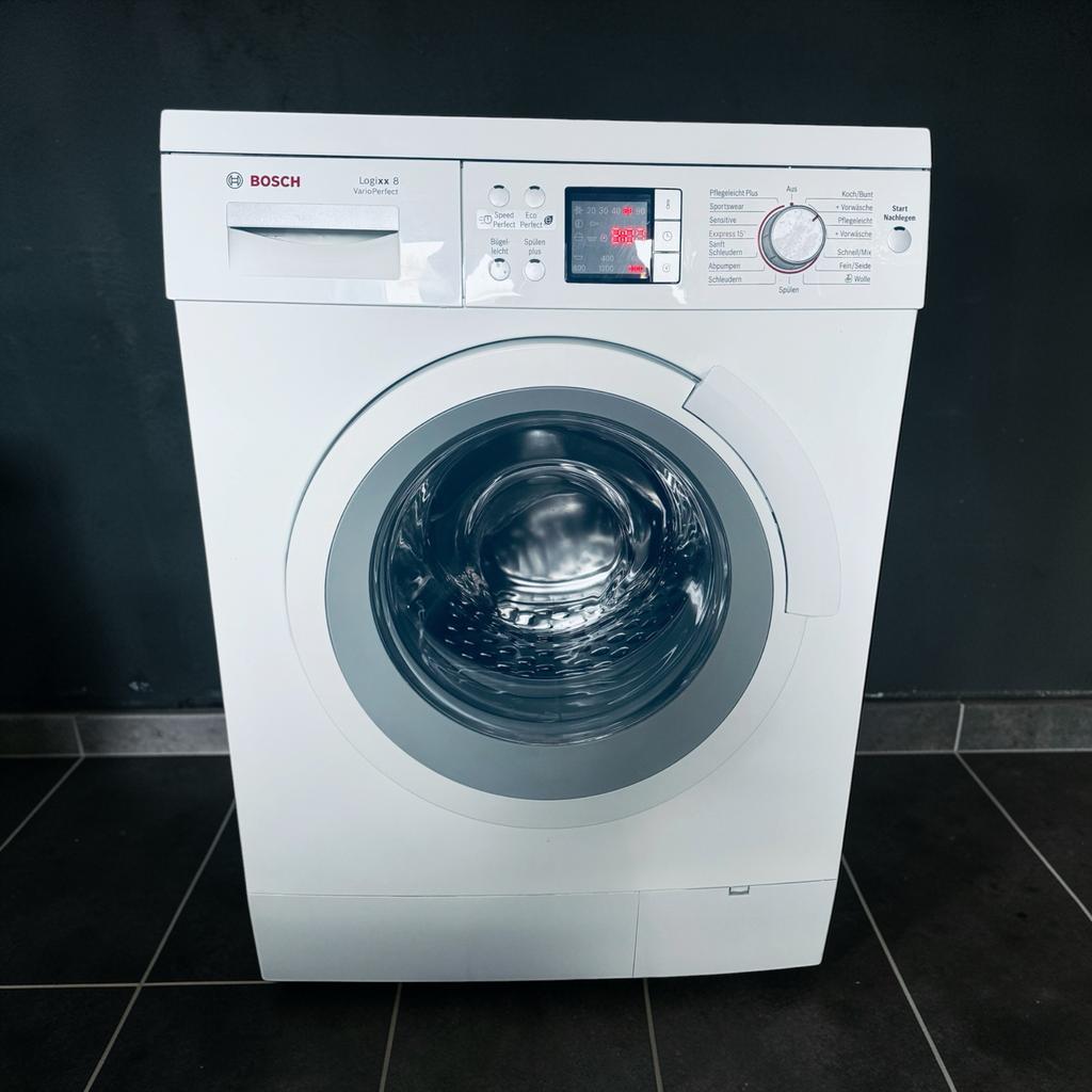 Bosch Logixx 8 VarioPerfect 8Kg Wasmachine A+ Refurbished, Witgoed en Apparatuur, Wasmachines, Refurbished, Voorlader, 8 tot 10 kg