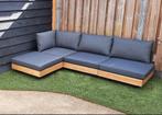 Lounge hoekbank Loek Karwei 4 elementen, Ophalen, 4 zitplaatsen, Gebruikt, Loungeset