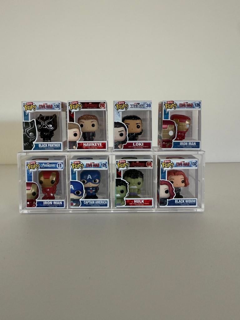 Funko marvel bitty pops, Ophalen of Verzenden, Zo goed als nieuw