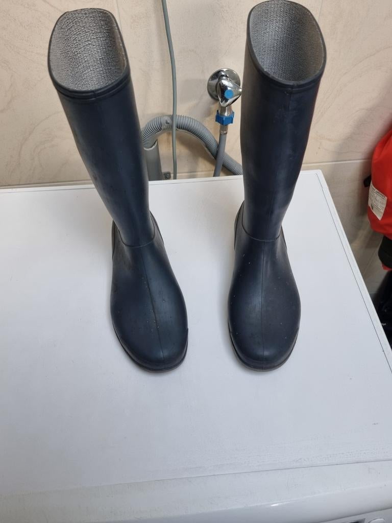 Nieuwstaat stevige blauwe regen laarzen dunlop 36  7, Jongen of Meisje, Ophalen of Verzenden, Dunlop, Laarzen