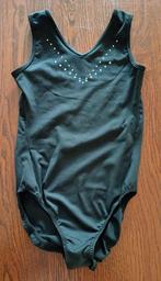 Zwart turnpakje 131-140 cm 8/9 jaar Decathlon, Kindermaat 122 t/m 140, Ophalen of Verzenden, Zo goed als nieuw, Turnpak(je)