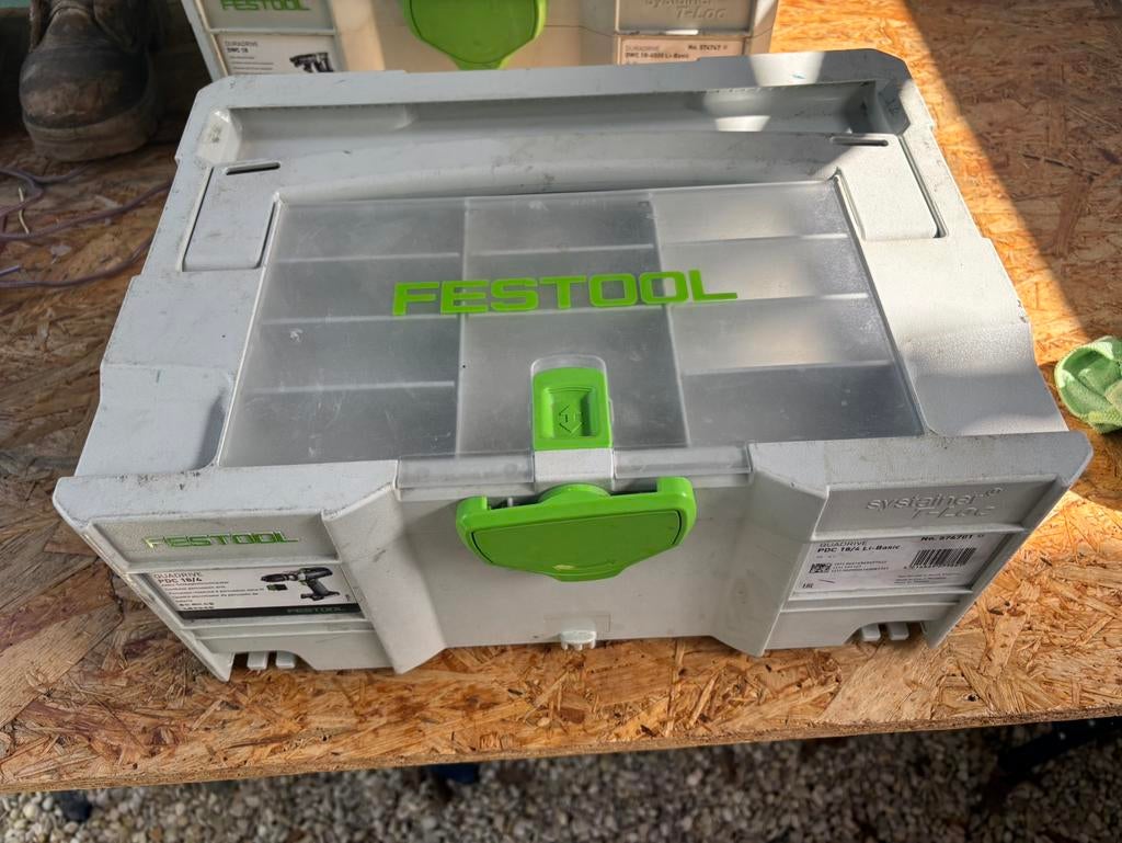 >> slagboor/schroefmachine Festool Quadrive PDC 18 4<<, Ophalen, Gebruikt
