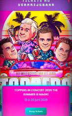 Toppers concert zaterdag 20 juni 2 tickets, Twee personen, Juni, Overige typen