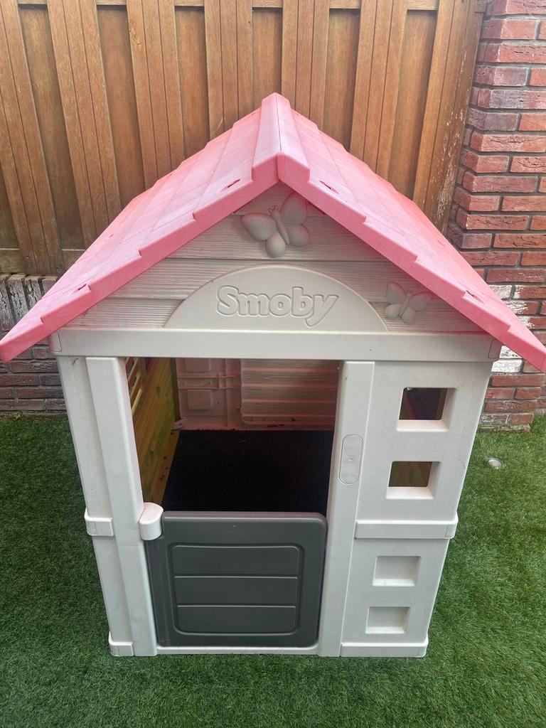 Smoby speelhuisje, Ophalen, Gebruikt, Kunststof