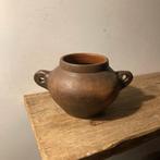 Hartwig Heyne Aardewerk Vaas - Brutalist Mid-Century Modern, Antiek en Kunst, Ophalen of Verzenden