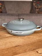 Le Creuset gietijzeren Campagnard 30 cm – Sea Salt, Huis en Inrichting, Keuken | Potten en Pannen, Ophalen of Verzenden, Nieuw