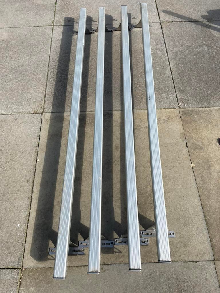 4x Dakdragers opel vivaro, Auto diversen, Dakdragers, Ophalen, Gebruikt