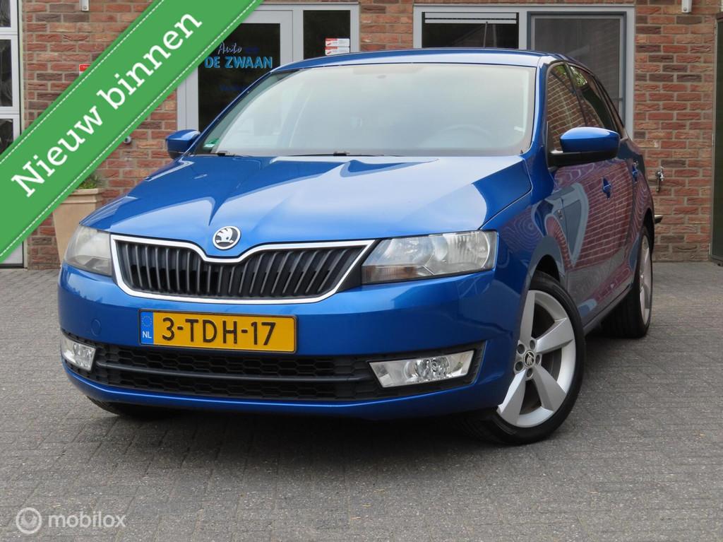 Skoda Rapid 1.2 TSI Greentech Elegance Businessline|Stoelver, Auto's, Skoda, Bedrijf, Te koop, Rapid, ABS, Airbags, Airconditioning