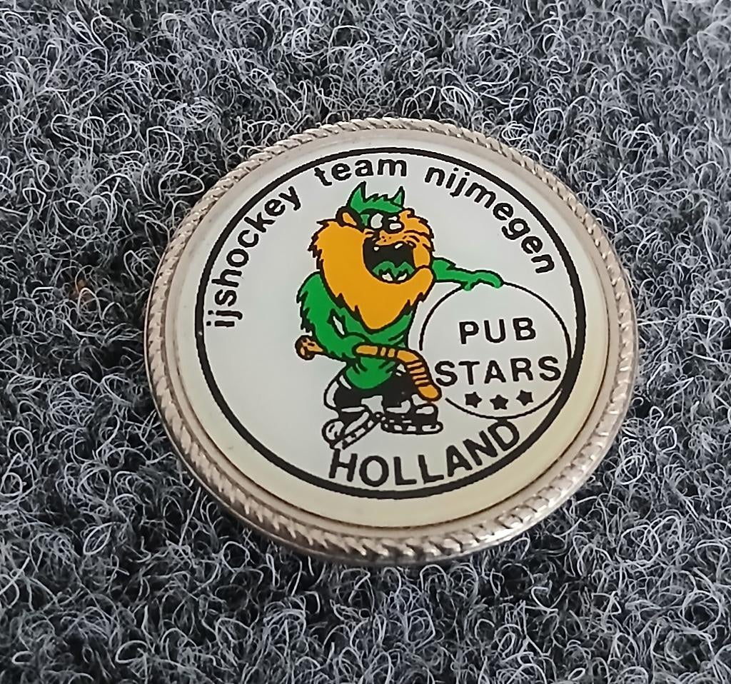IJshockey Team Nijmegen Pub Stars Holland, Sport en Fitness, IJshockey, Ophalen of Verzenden, Gebruikt, Overige typen