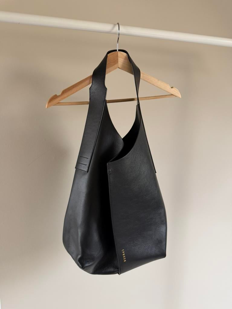 CPH BAG 1 vitello black, Ophalen of Verzenden, Zo goed als nieuw, Zwart, Schoudertasje