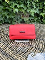 Longchamp tas | leer | rood oranje | 12x20 cm, Ophalen, Zo goed als nieuw, Rood, Schoudertasje