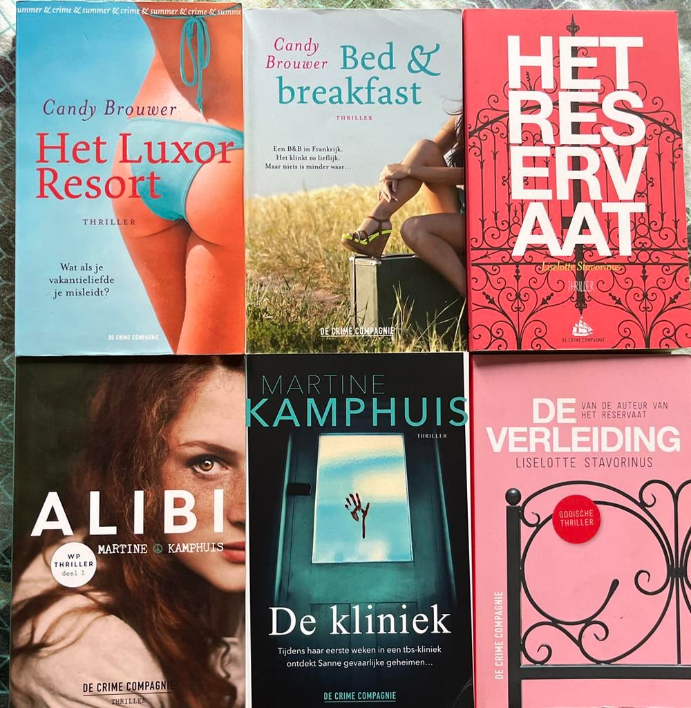 Nieuwe thrillers Martine Kamphuis, Candy Brouwer en Lisel, Ophalen of Verzenden, Nieuw, Nederland